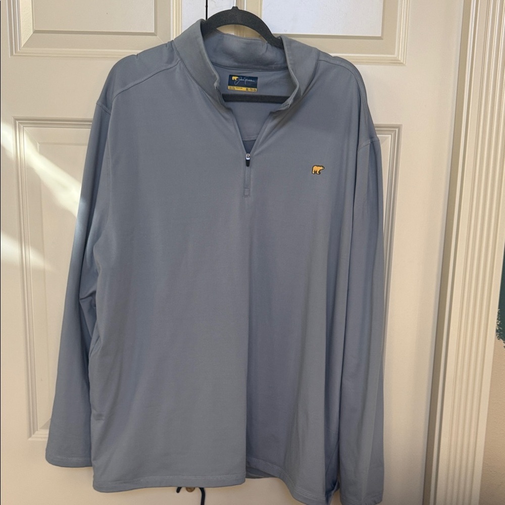 Grey Jack Nicklaus XXL Quarter-Zip Pullover Golf - Picture 1 of 6